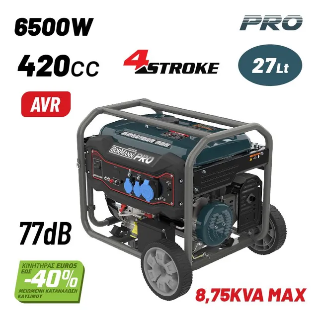 Bormann Pro Generatore a Benzina 6500W