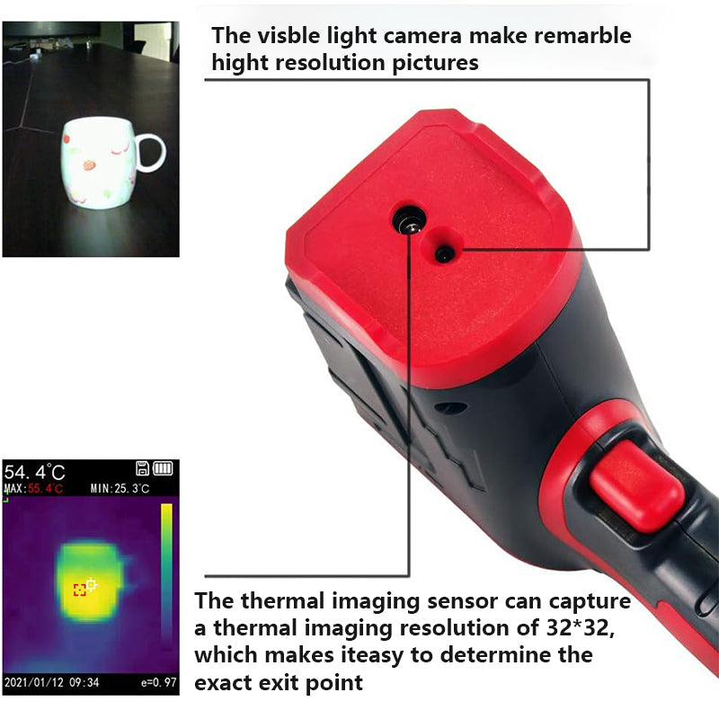 Tilswall Termocamera Infrarossi -10~400°C 32x32 pixel