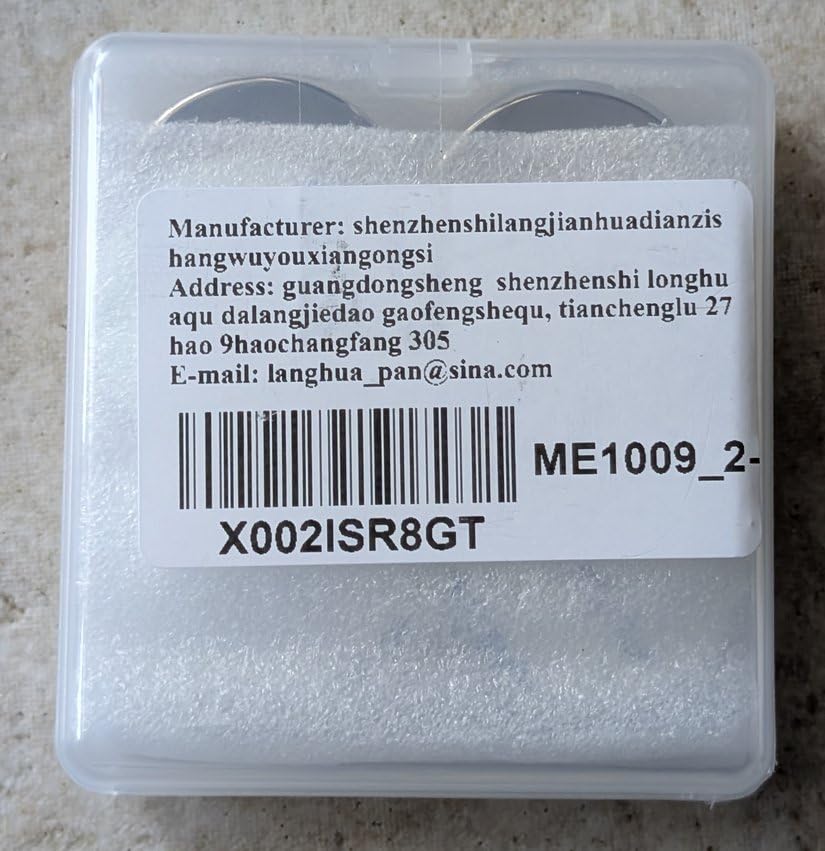 Wzone Magneti Adesivi Neodimio 25x2 mm 6 Pezzi