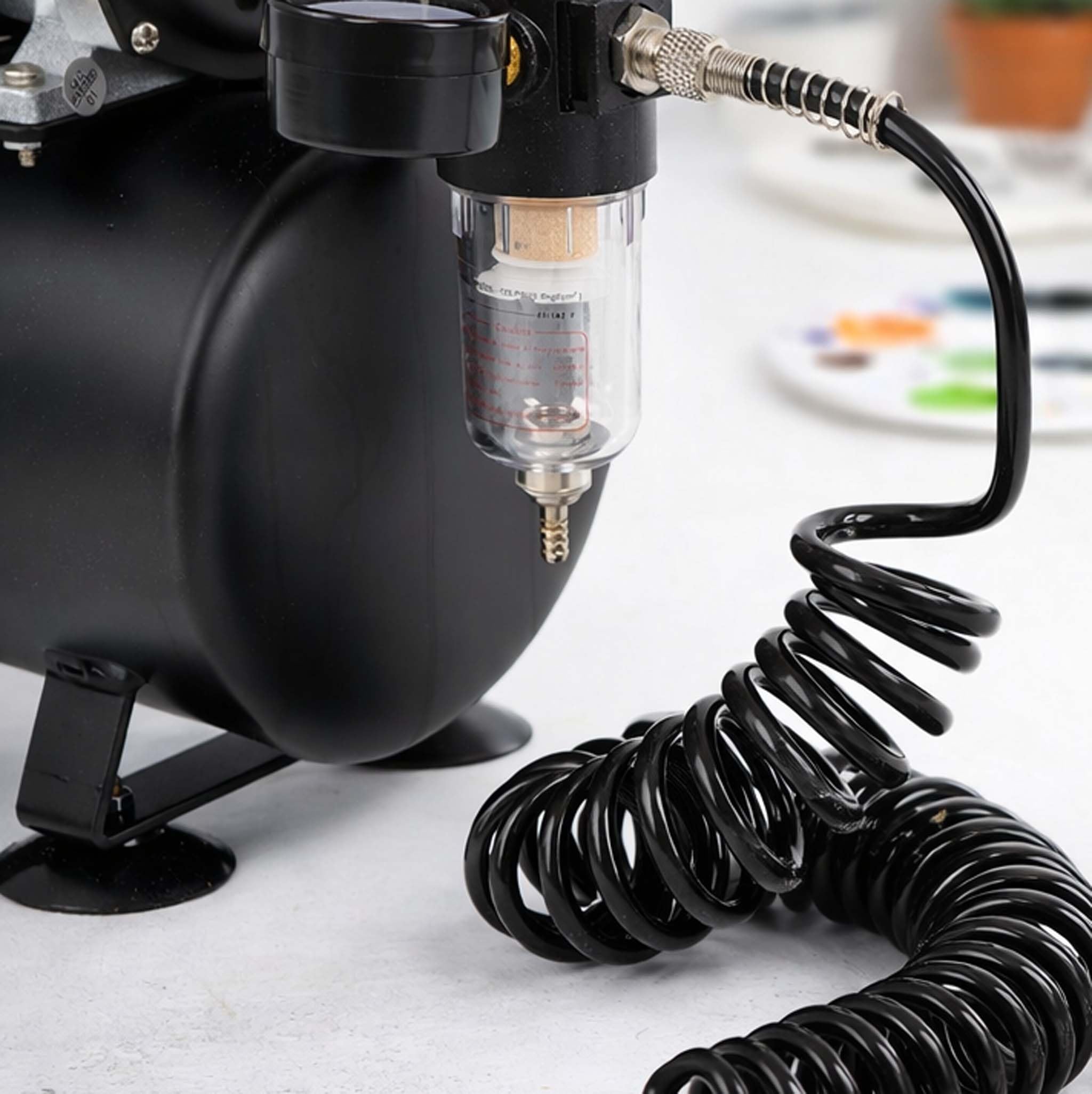 Wiltec tubo spirale aerografo 3 m plastica 1/8"