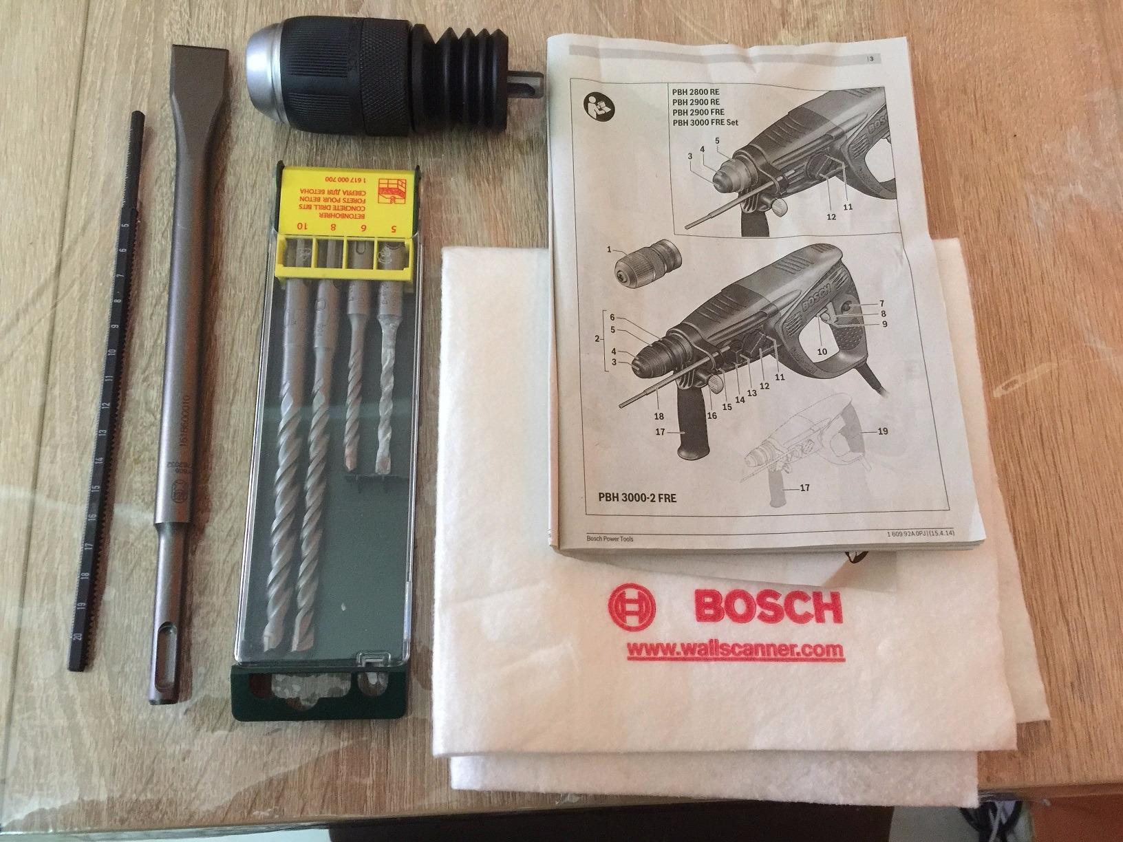 Bosch PBH 3000 FRE martello perforatore SDS-plus 750 W