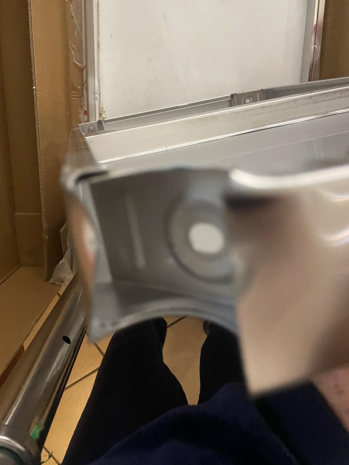 Wiltec Tavolo da Lavoro Inox 120x60x85 cm senza alzata 250 kg