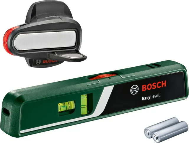 Bosch EasyLevel Livella Laser a Bolla 5 m con Supporto Parete