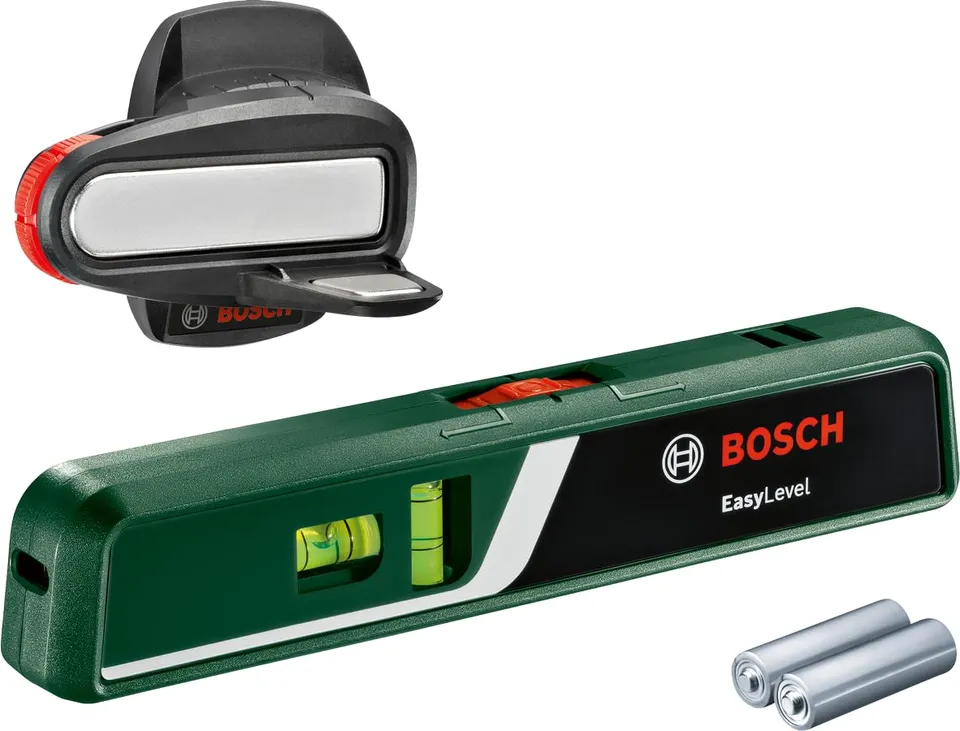 Bosch EasyLevel Livella Laser a Bolla 5 m con Supporto Parete