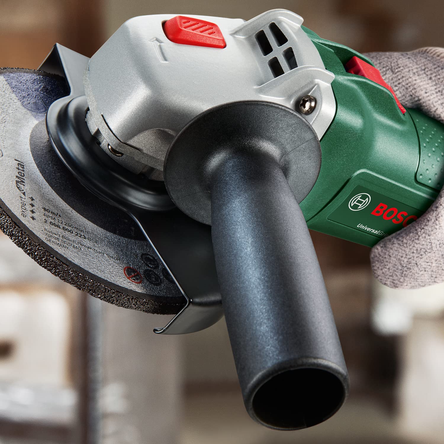 Bosch UniversalGrind 7-125 smerigliatrice 750 W 3 dischi