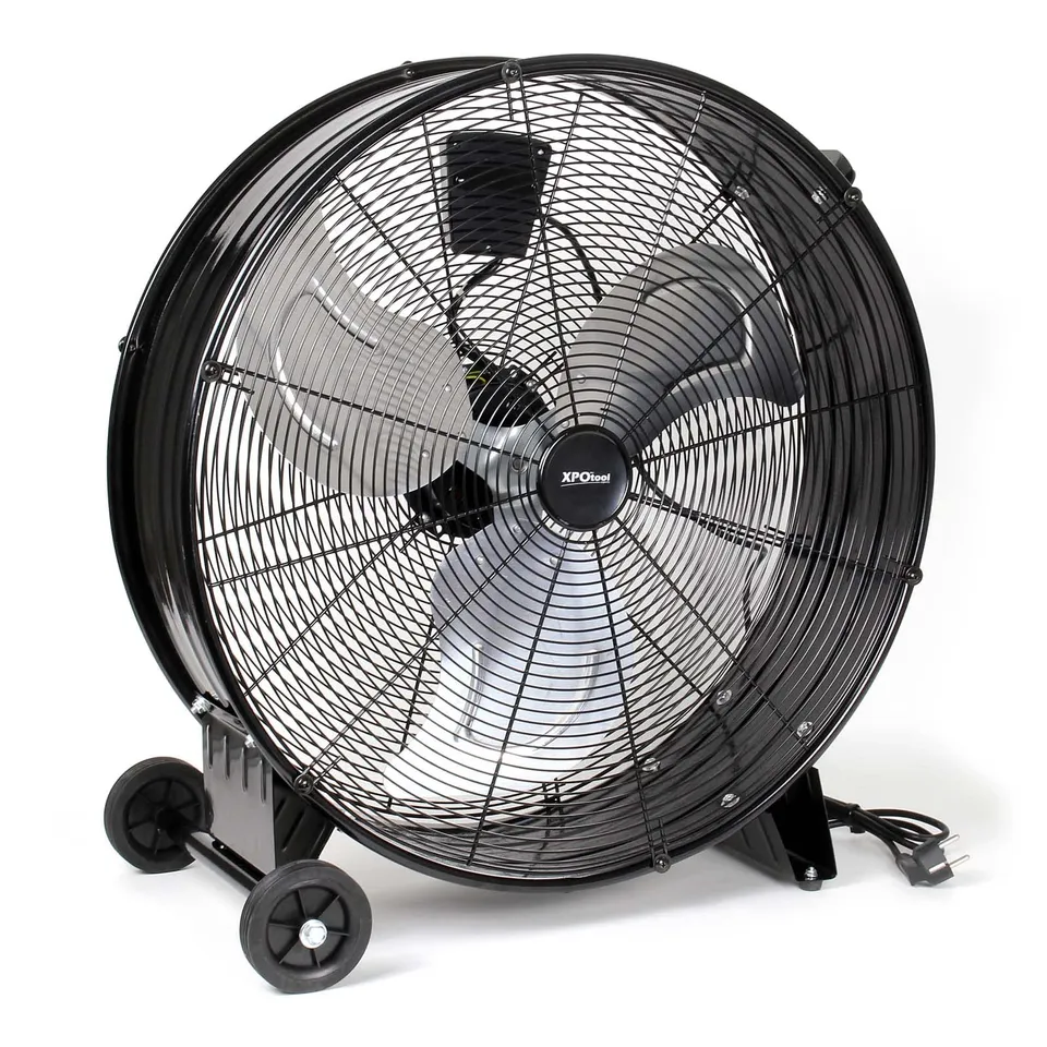 Wiltec Ventilatore industriale 60 cm 180 W 3 velocità