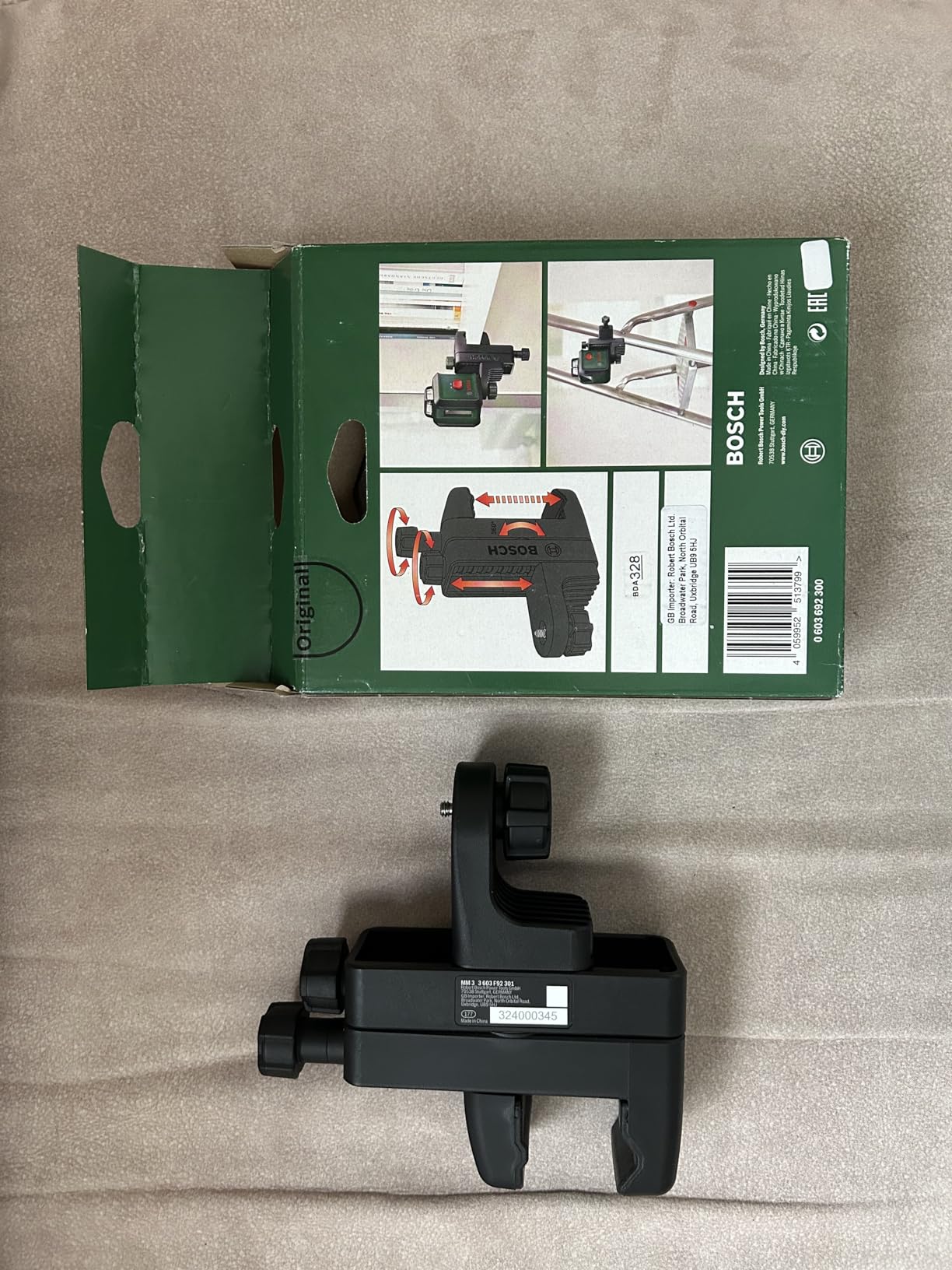 Bosch MM 3 morsetto universale laser 3-70 mm