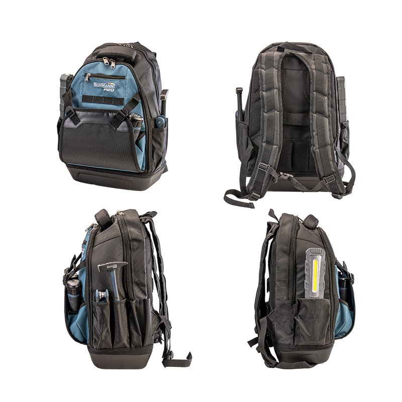 Bormann Pro Zaino Portautensili 40L Base Rigida Tessuto