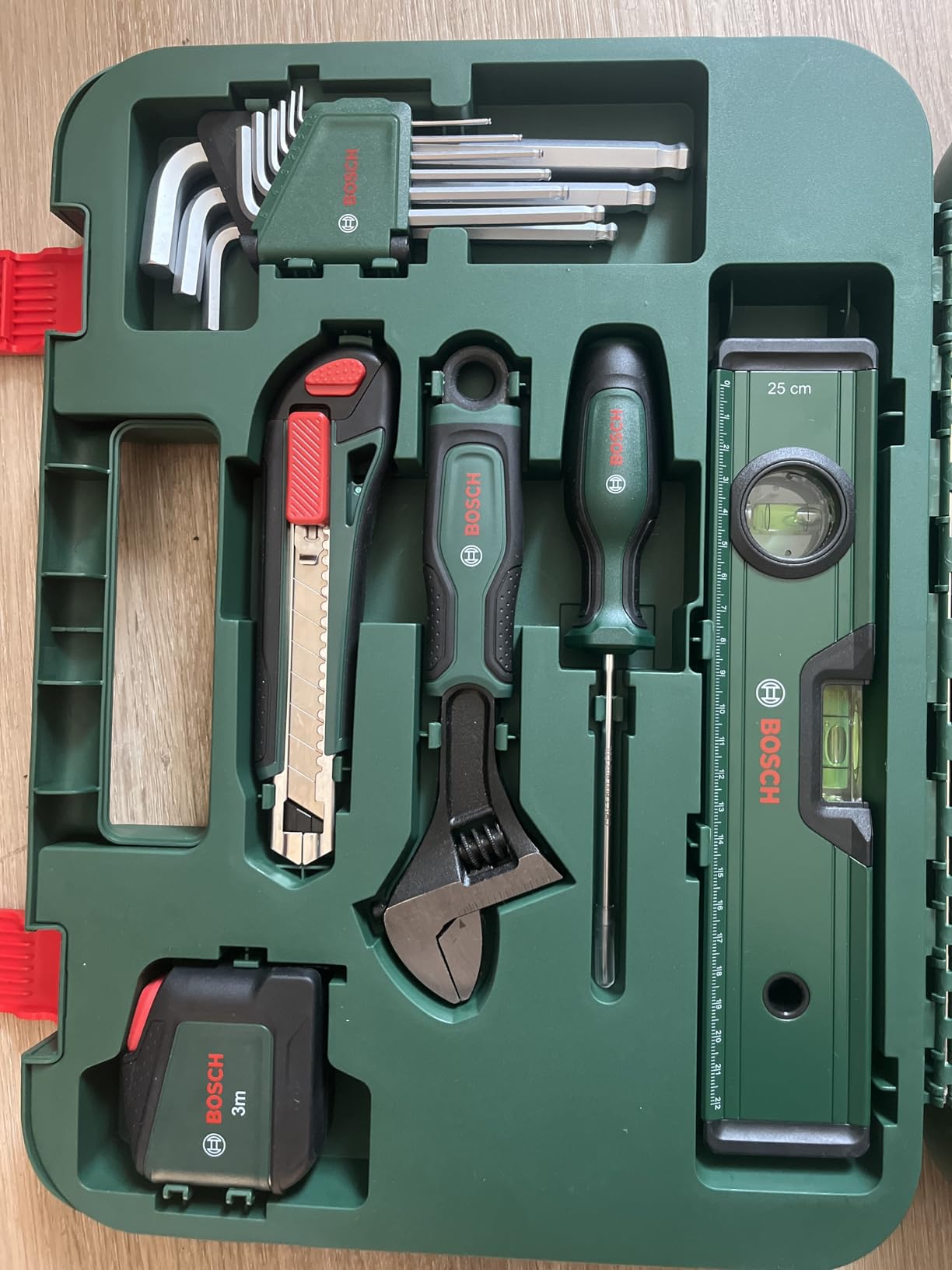 Bosch Advanced Set utensili manuali 52 pezzi valigetta