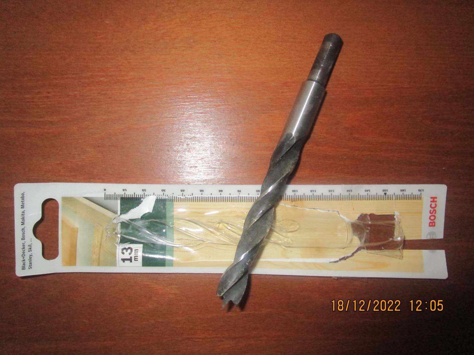 Bosch Punta Elicoidale Legno 12x95x150 mm