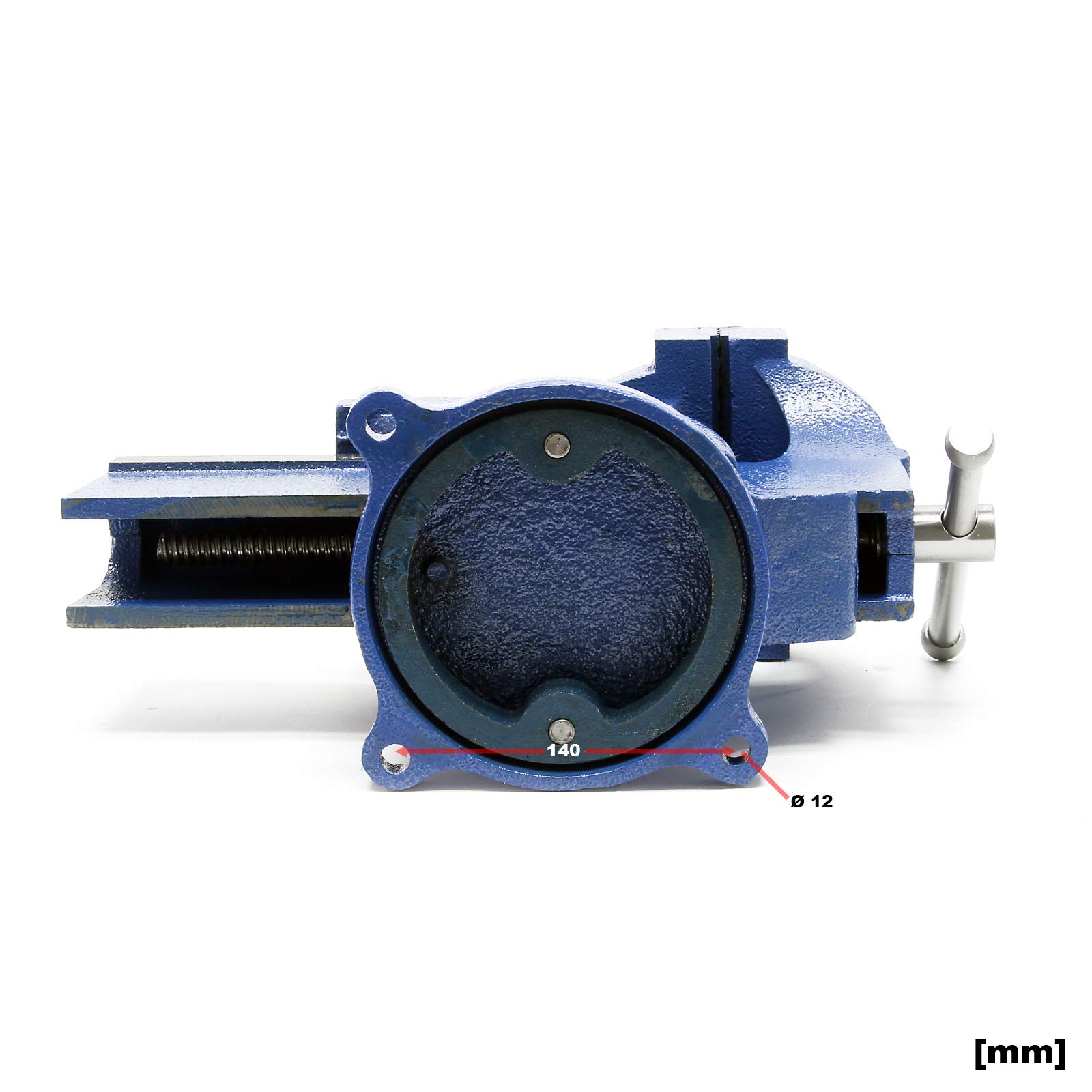 Wiltec Morsa Banco Heavy Duty 150mm con Incudine