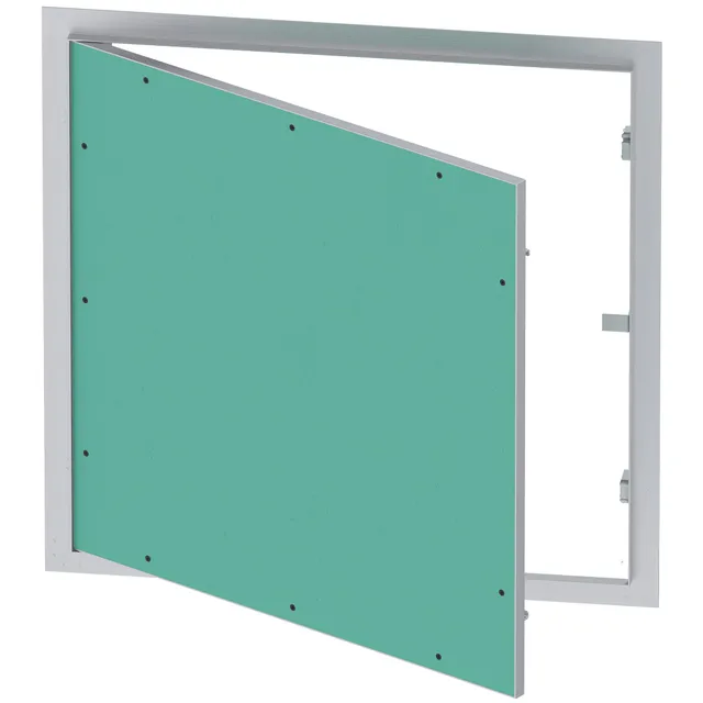 Wiltec Sportello Ispezione 60x60cm Alluminio Cartongesso 12,5mm