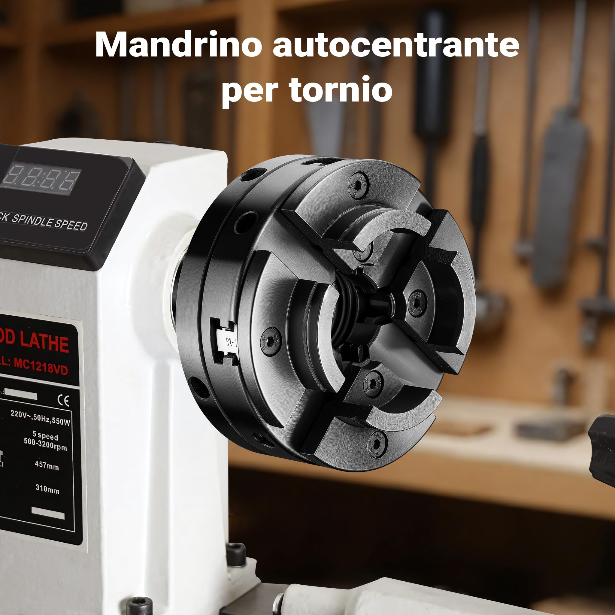 Wiltec M33 x 3,5 mandrino tornio a ganasce ricambio