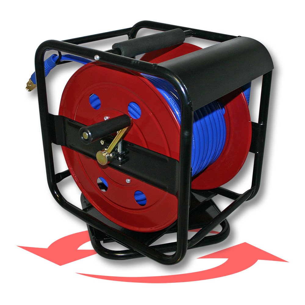 Wiltec Avvolgitubo Automatico 30 m 12 bar Aria Compressa