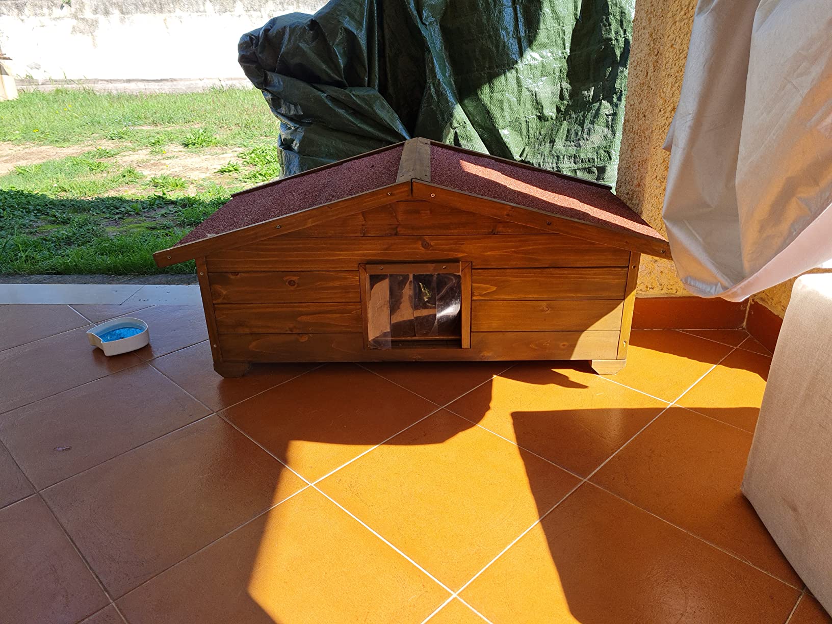 Wiltec Casetta 99x52x42 cm Cuccia Gatto Esterno Isolata