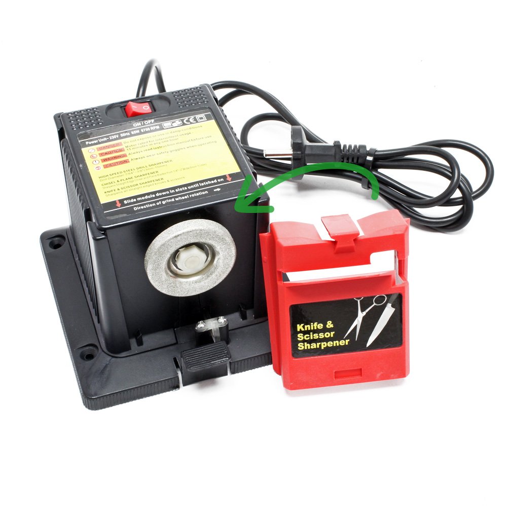 Wiltec Rettificatrice Universale 65 W affilatrice punte trapano