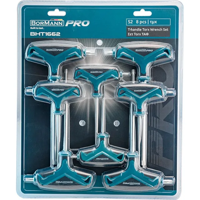 Bormann Pro set chiavi Torx a T 8 pezzi S2