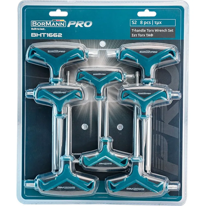Bormann Pro set chiavi Torx a T 8 pezzi S2