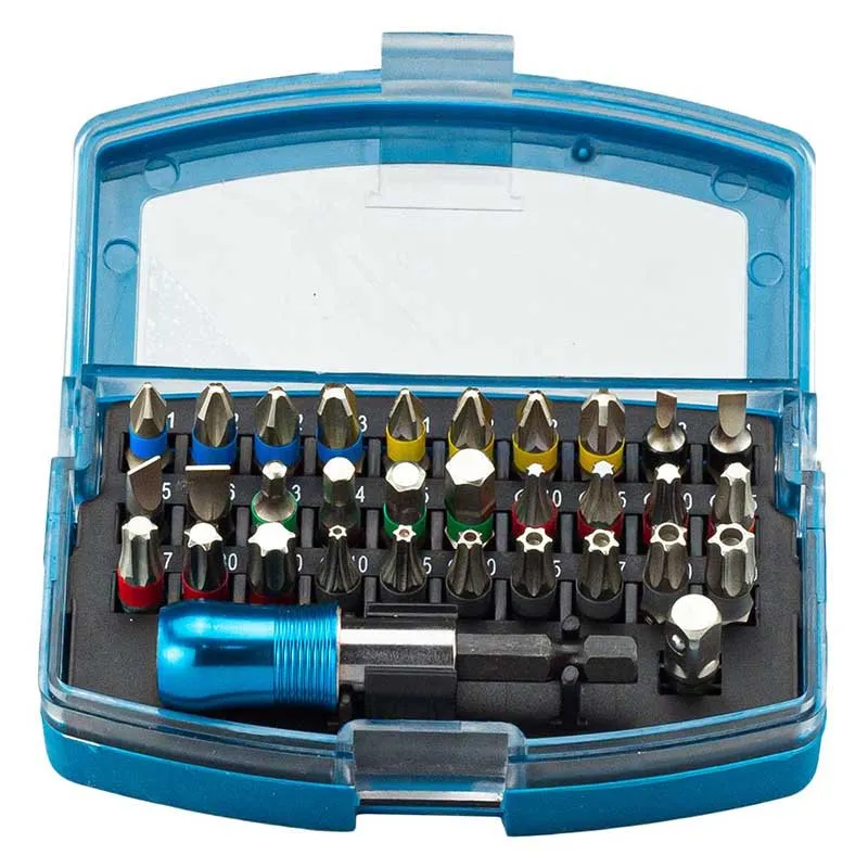 Bormann Bit Set inserti 32 pezzi con adattatori