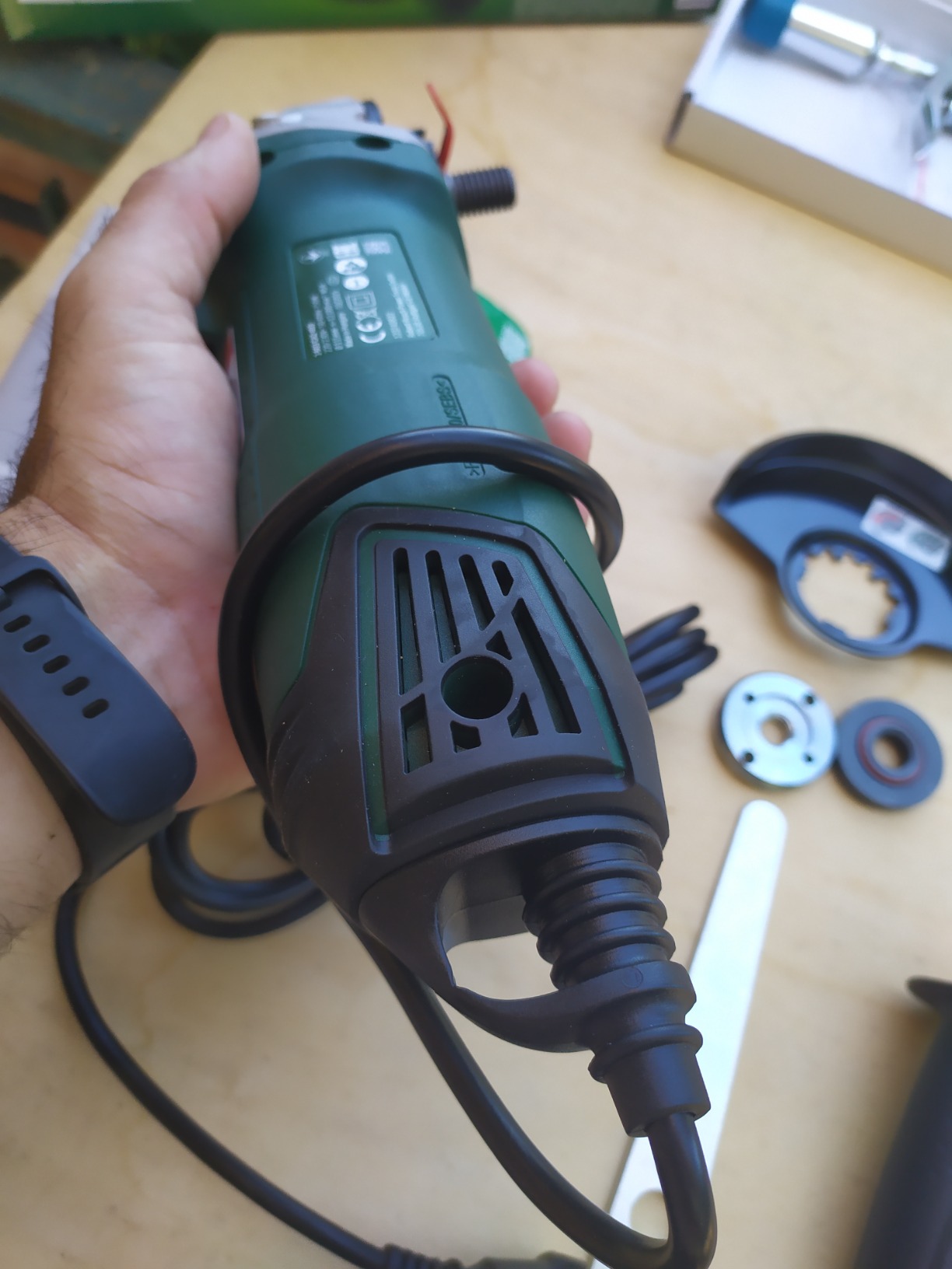 Bosch PWS 750-115 Smerigliatrice 750W Disco 115mm