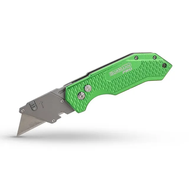 Bormann coltello pieghevole verde 172 mm manico alluminio
