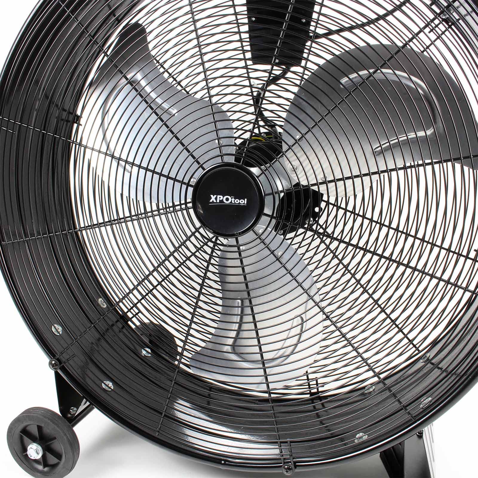 Wiltec Ventilatore industriale 60 cm 180 W 3 velocità