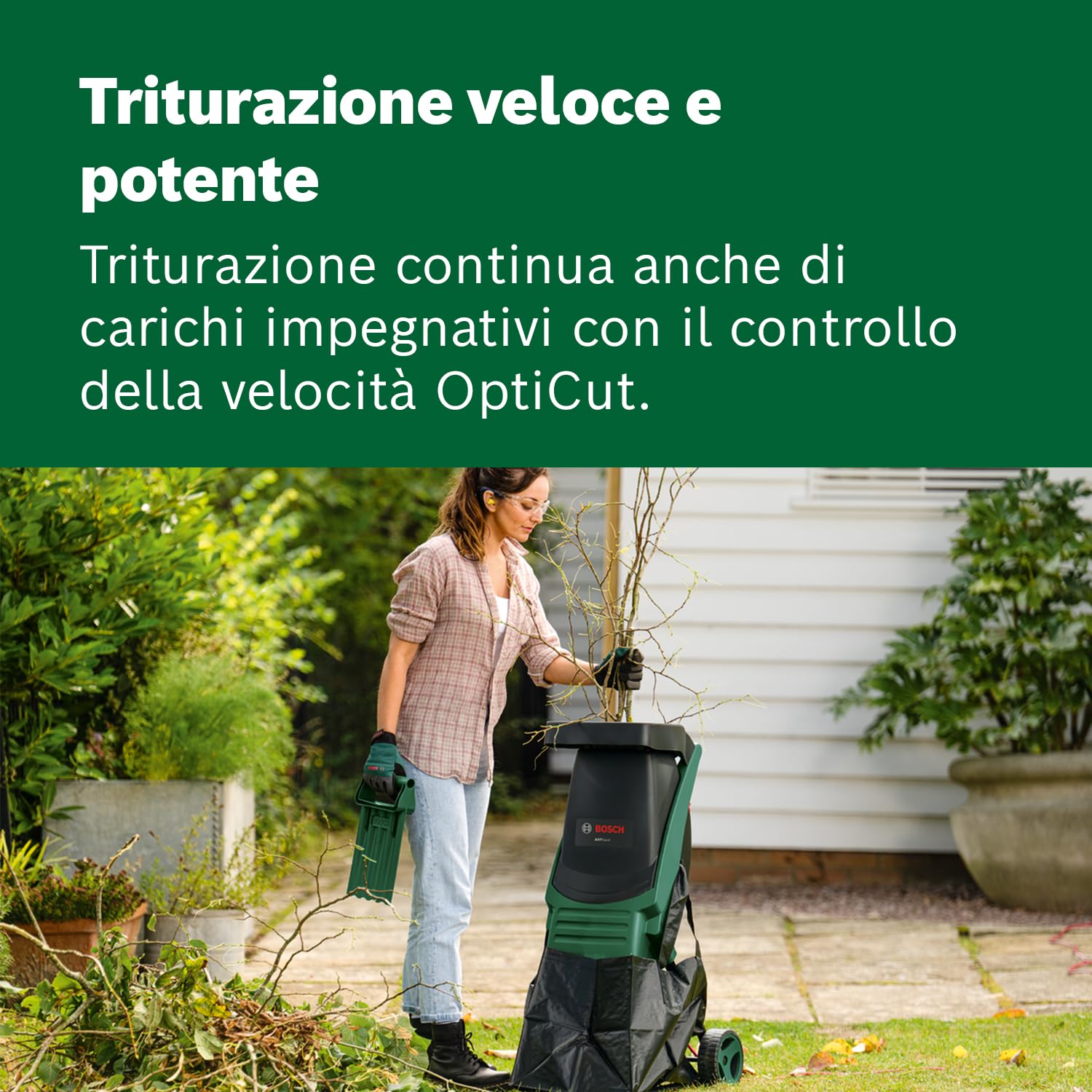 Bosch AXT Rapid 2000 Nuovo Design Trituratore 35 mm