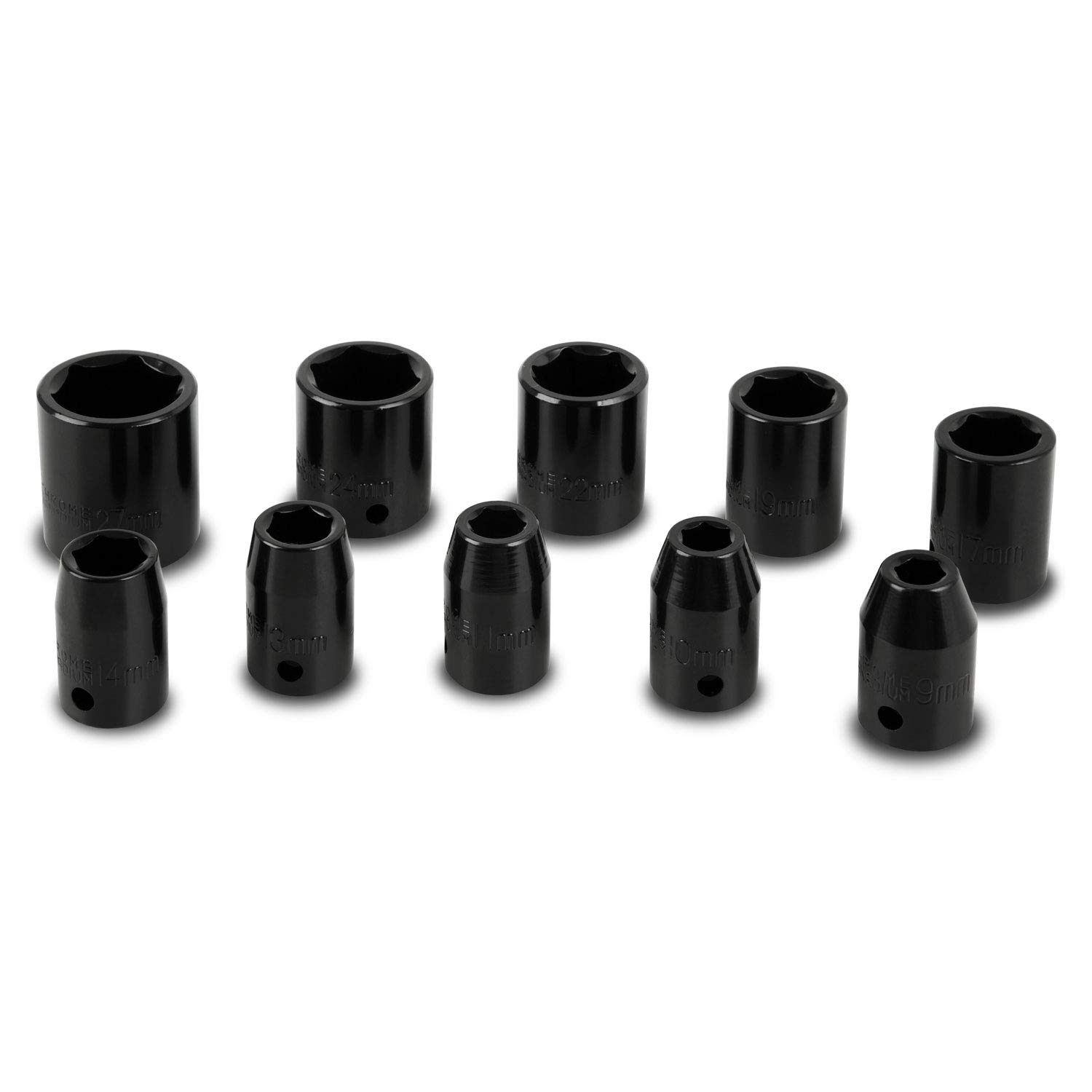 Eberth IW5P1217 avvitatore pneumatico 1/2" set 17 pezzi 576 Nm