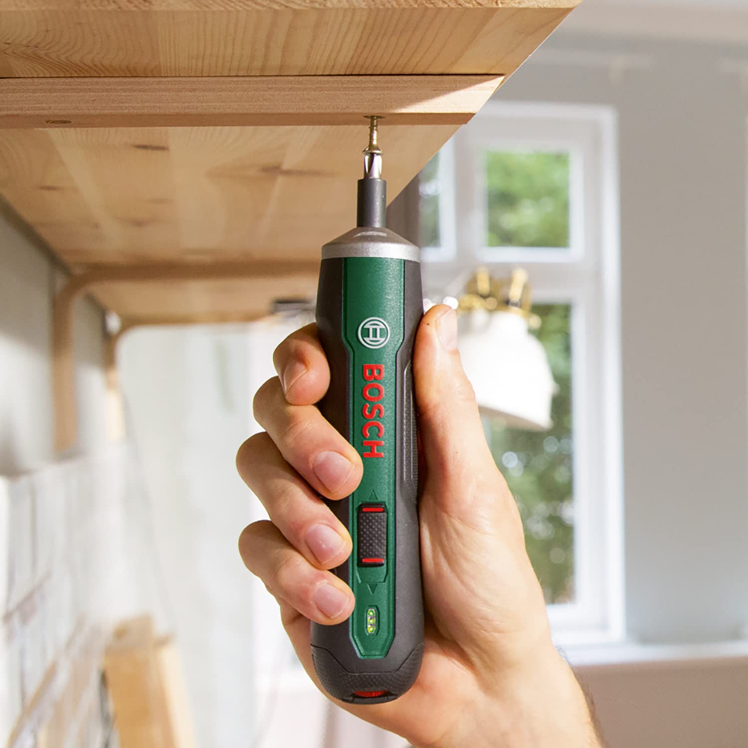 Bosch PushDrive cacciavite a batteria 3,6V Starter Set 10 punte