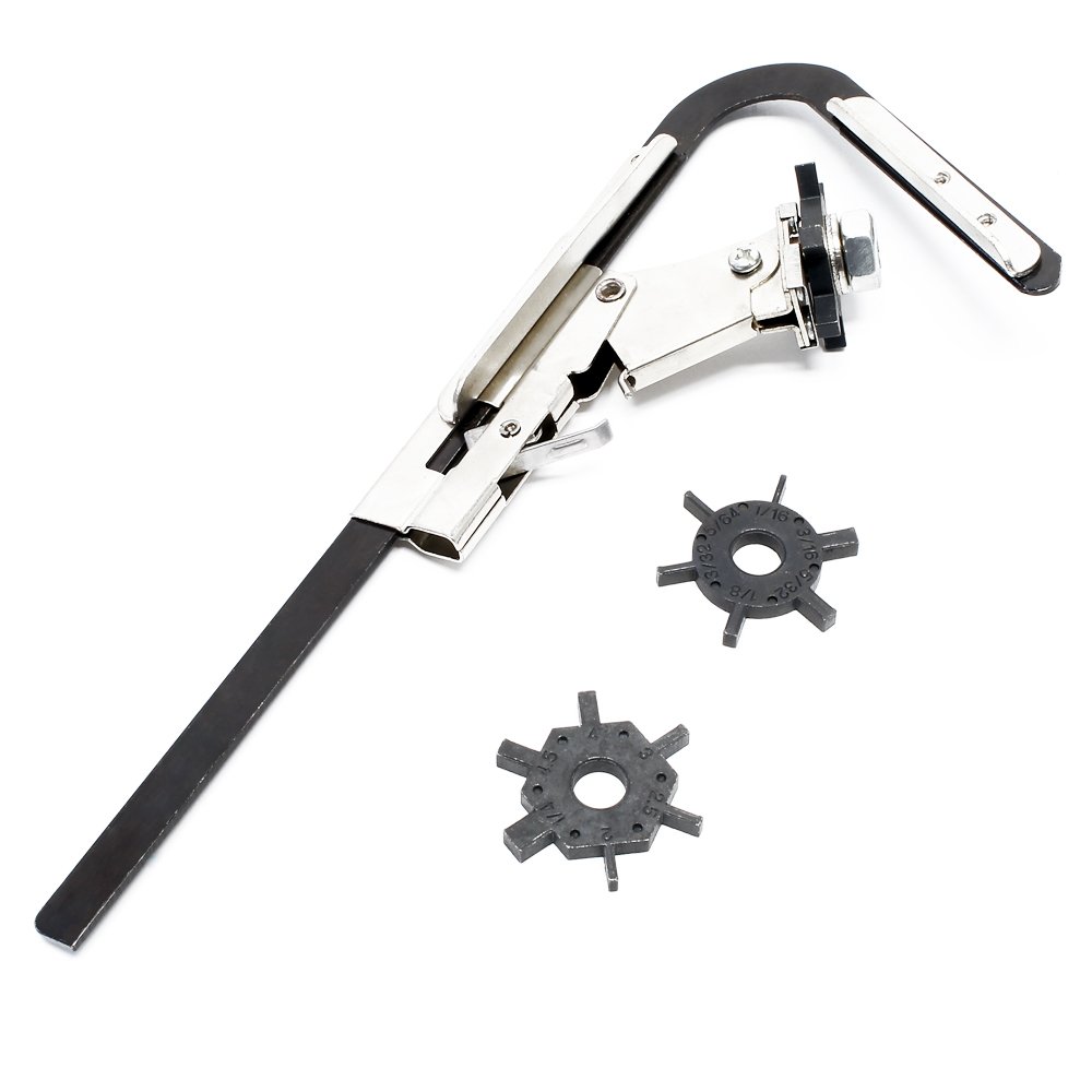 Wiltec Pinze per Fasce Elastiche Pistoni 50-100 mm con Valigetta