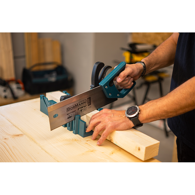Bormann Pro sega a dorso 300mm denti 2 angoli taglio pulito