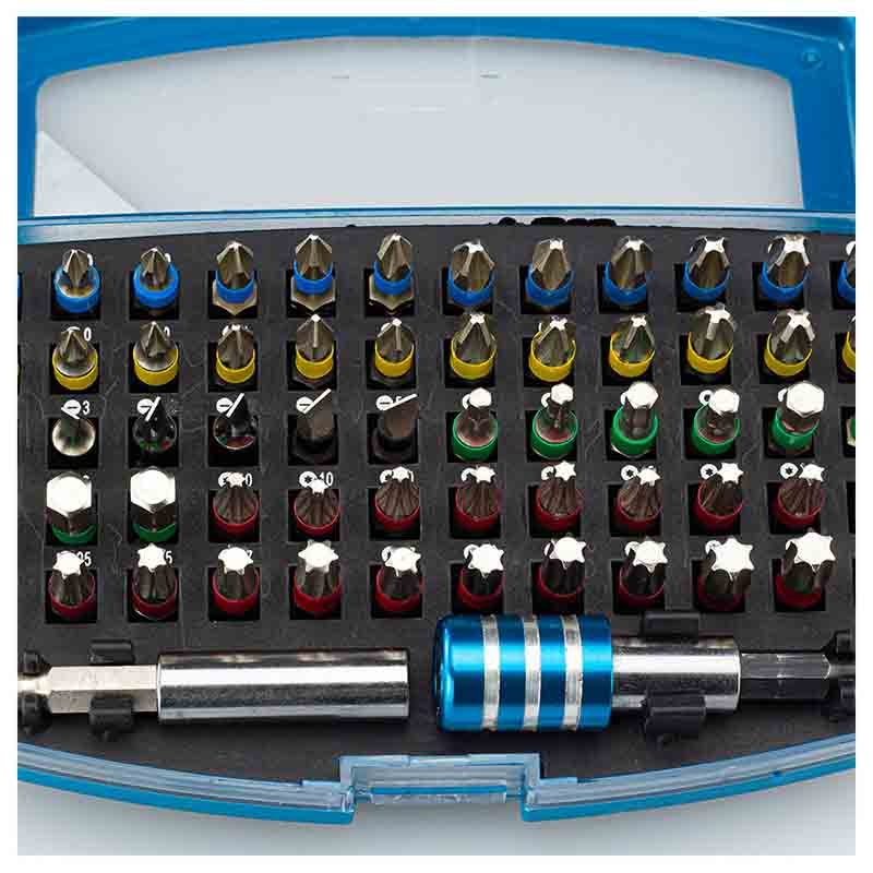 Bormann Pro BHT1310 Set Inserti 62pz con Adattatori