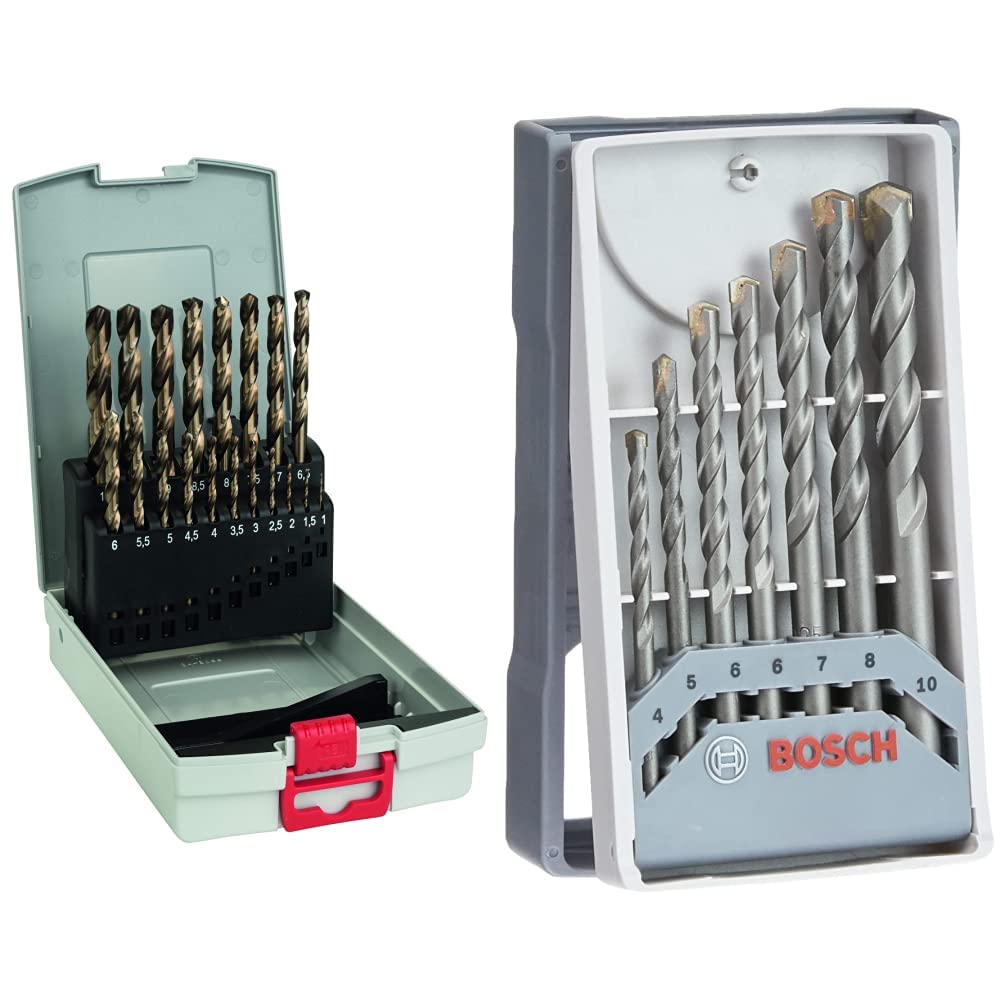 Bosch ProBox punte metallo HSS-G 19 pezzi rettificate