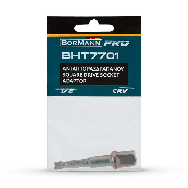Bormann Adattatore Bussola 1/2" quadro portainserti