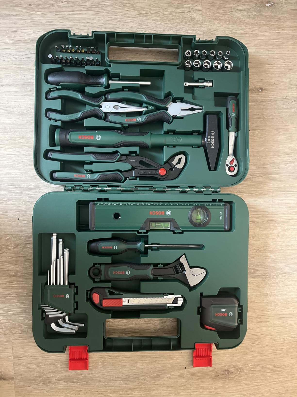 Bosch Advanced Set utensili manuali 52 pezzi valigetta