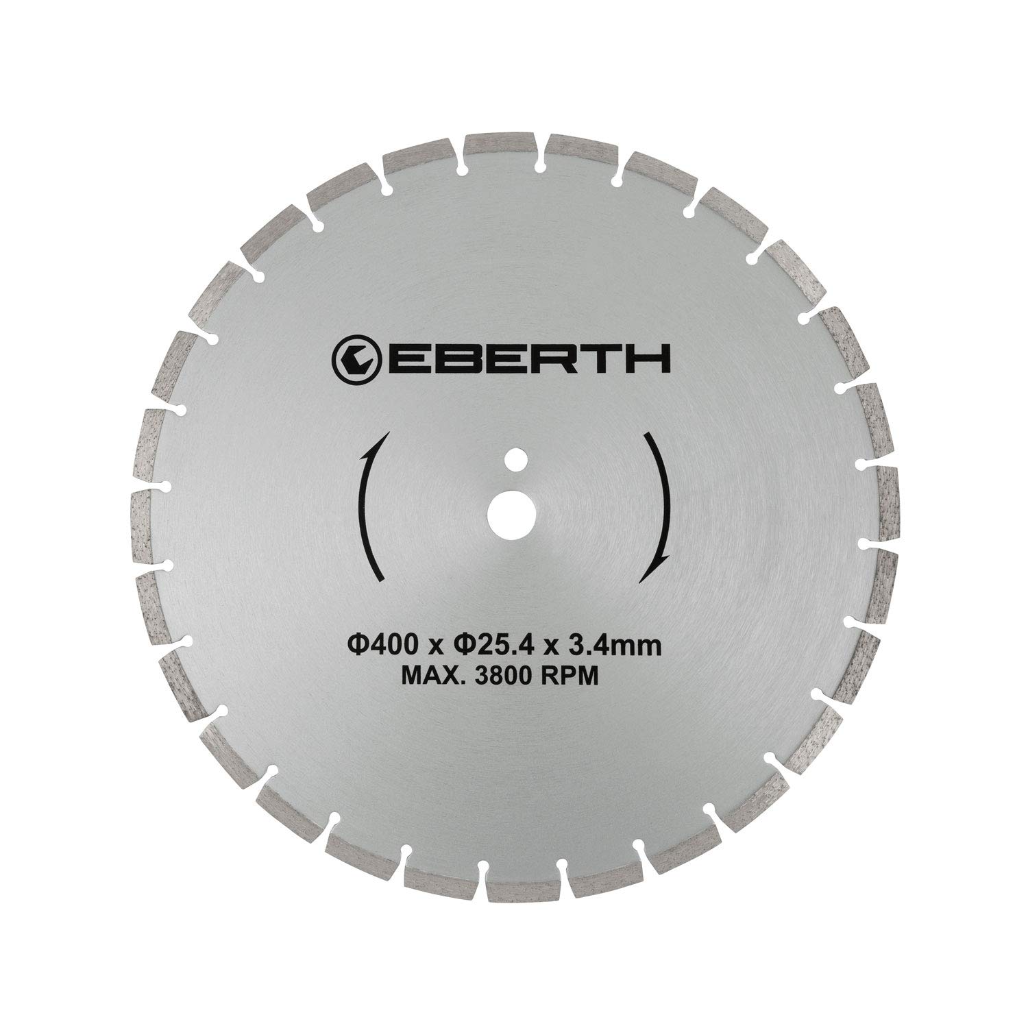 EBERTH Disco diamantato 800x25,4x4,6 mm per pietra