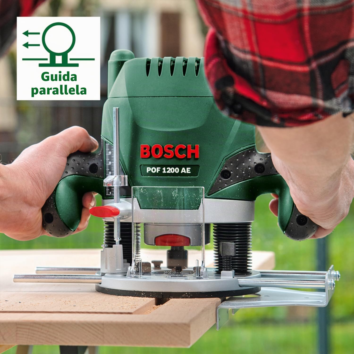 Bosch POF 1200 AE Fresatrice Verticale 1200W 230V