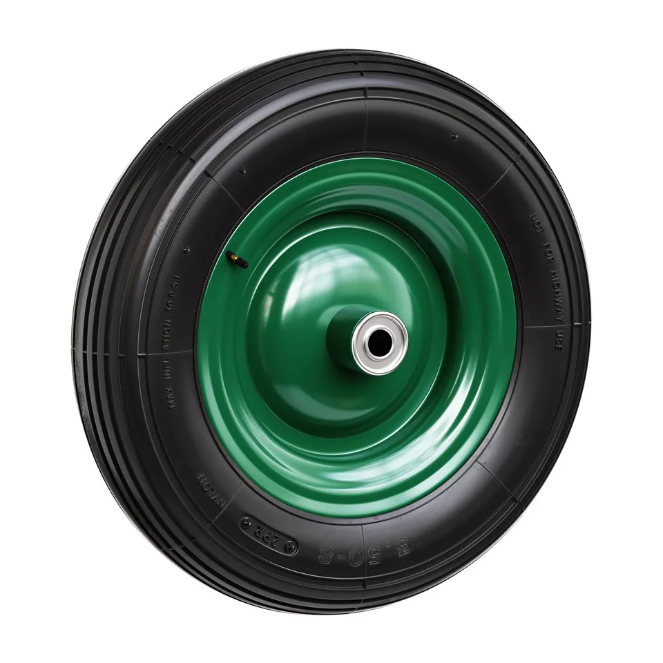 Wiltec ruota carriola 3.50-8 120 kg gomma