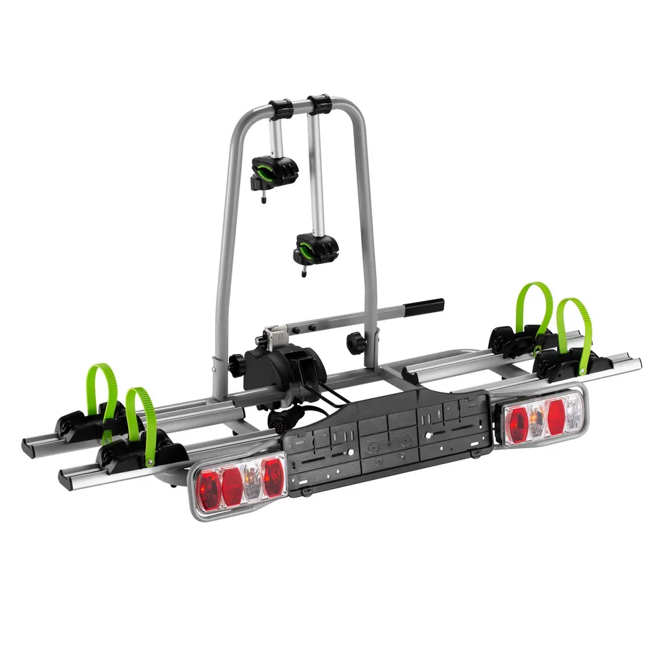 Wiltec Portabici Auto Universale 2 Bici 60kg Pieghevole