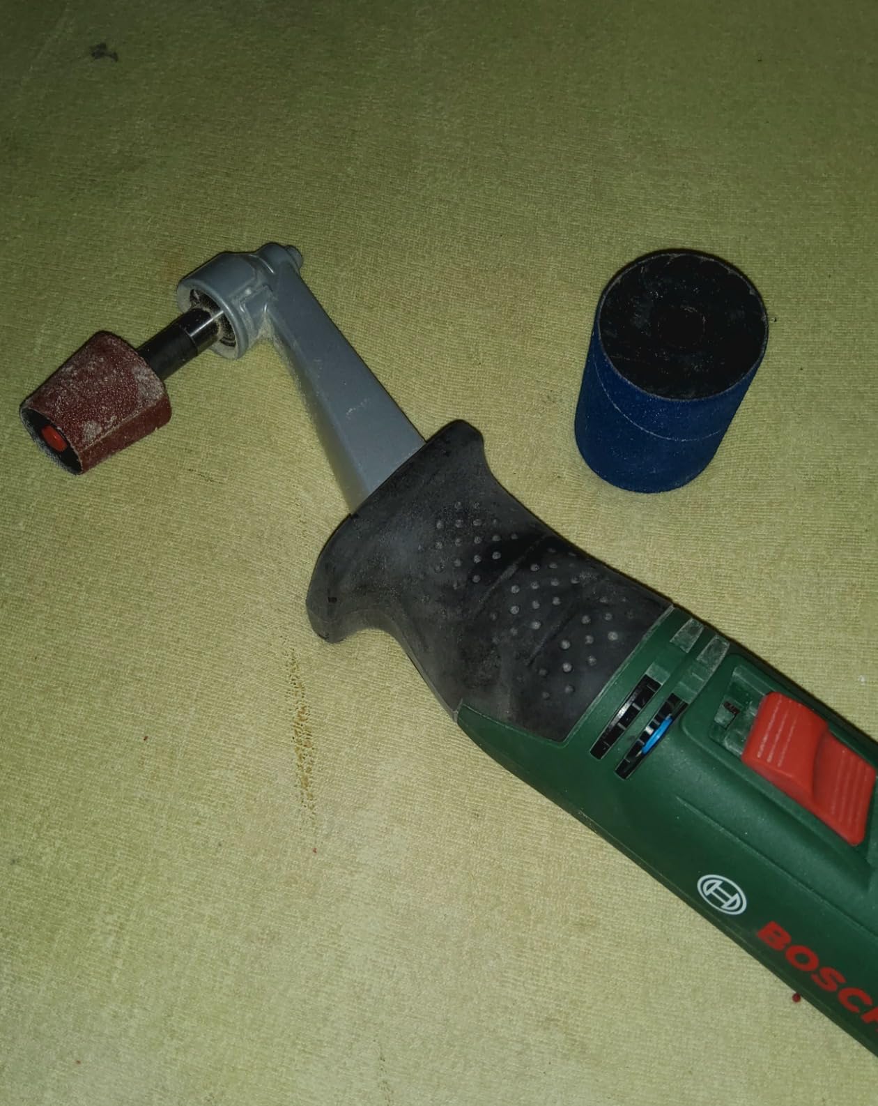 Bosch PRR 250 ES Bussola Abrasiva Conica 30mm Grana 80