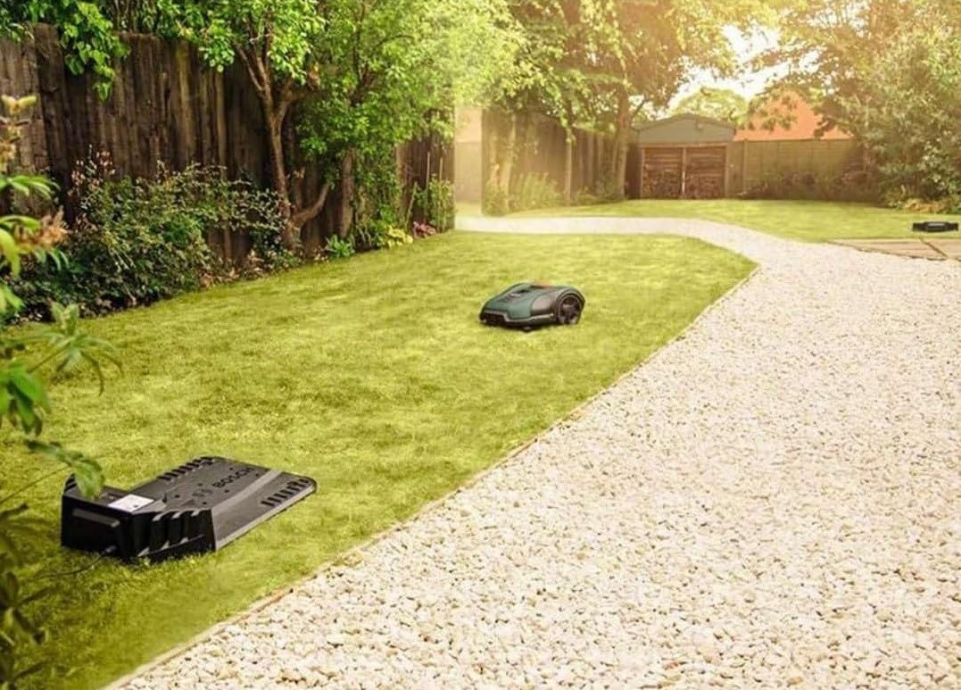 Bosch Indego stazione ricarica robot tagliaerba base