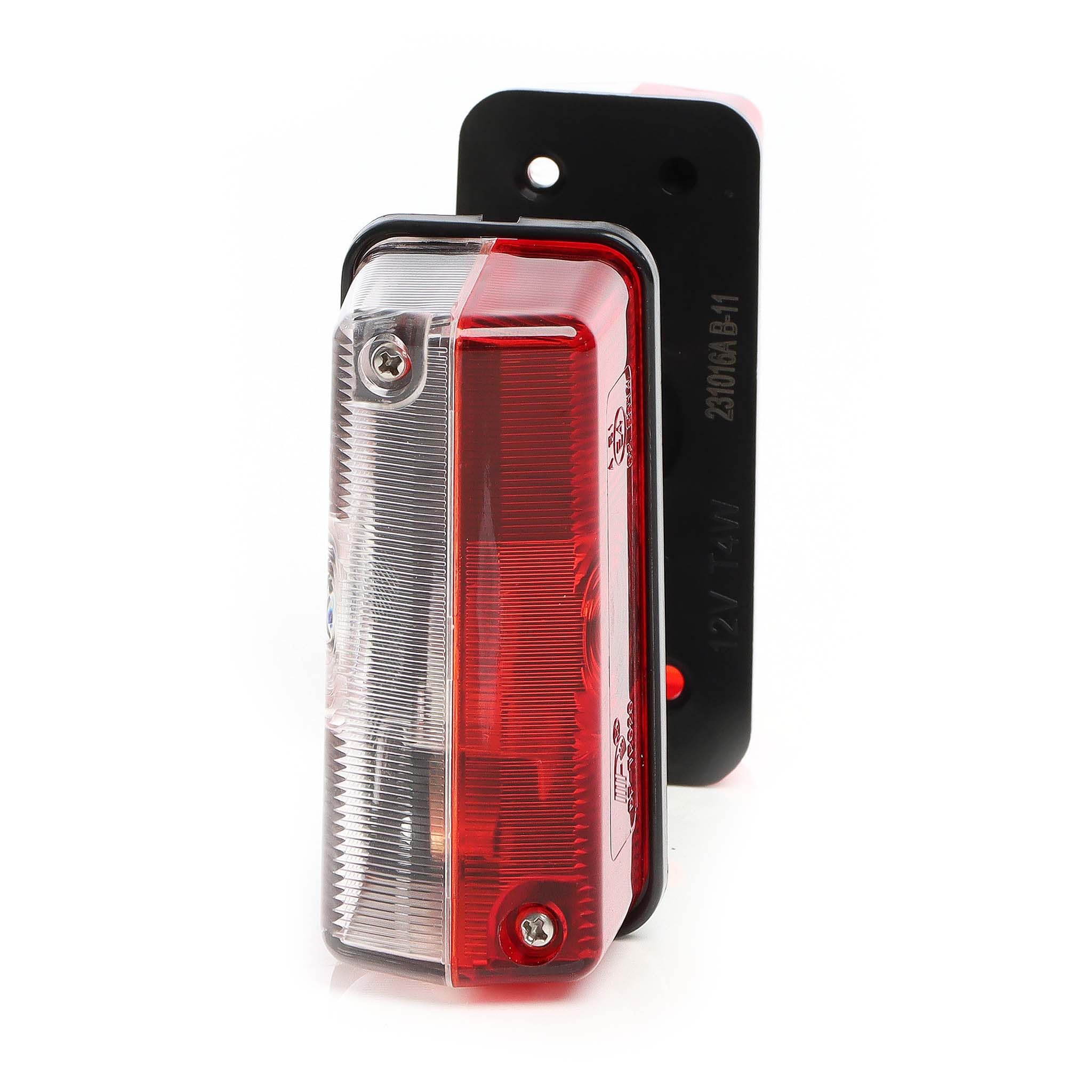 Wiltec Luci Posizione Fanali Ingombro Rimorchio Set 2