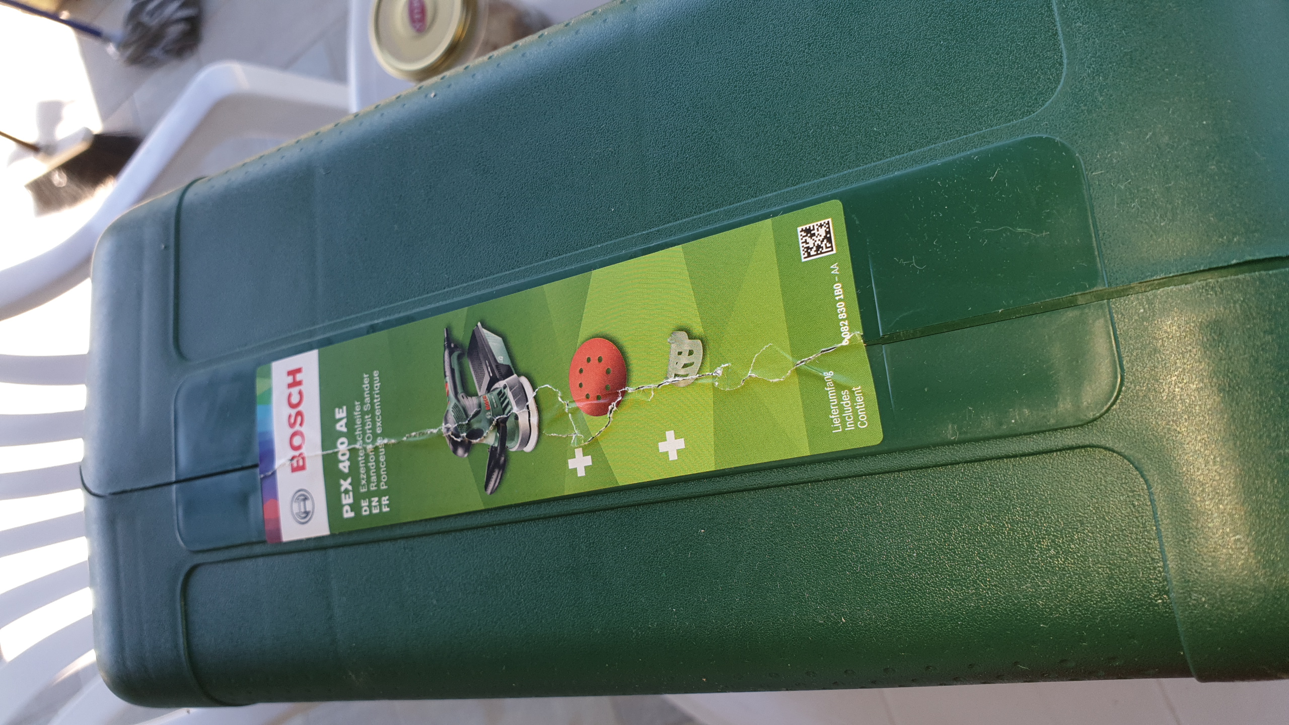 Bosch PEX 400 AE Levigatrice Rotorbitale 370W