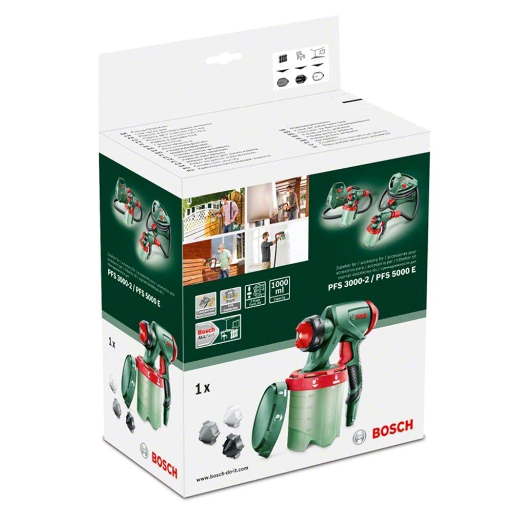 Bosch PFS Pistola a Spruzzo 1000 ml 3 Ugelli