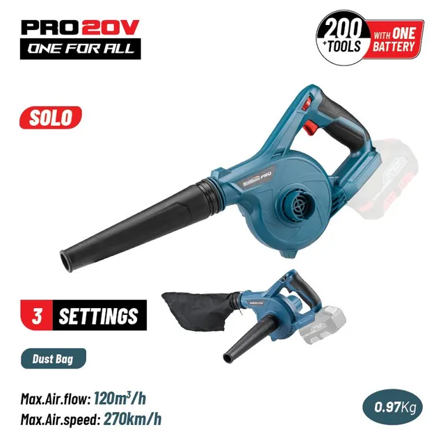 Bormann Pro soffiatore batteria 20V solo corpo