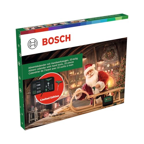 Bosch Calendario Avvento 2024 Set Utensili 33 Pezzi