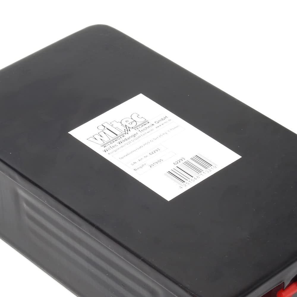 Wiltec HSS set 25 punte elicoidali 1-13 mm per metallo
