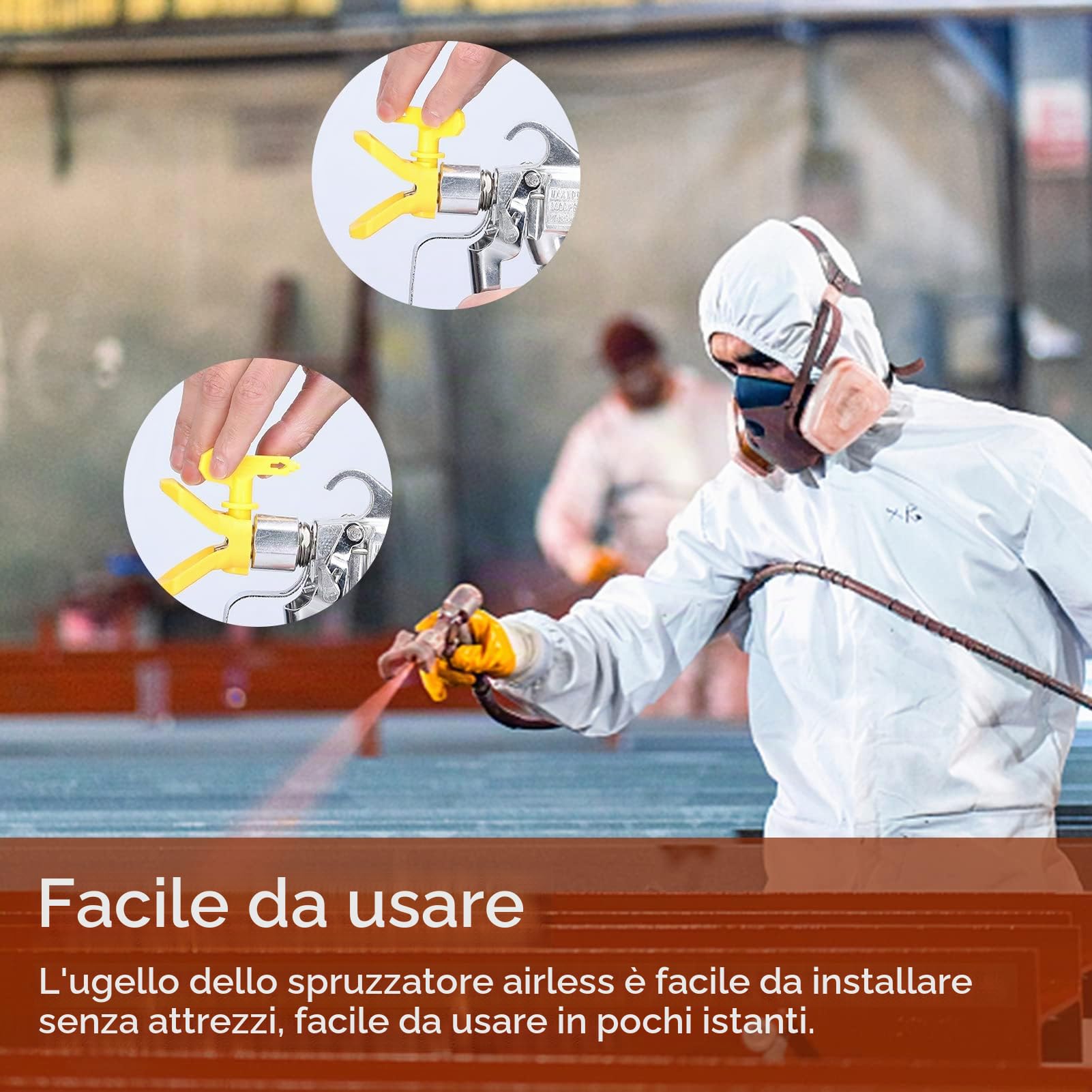 Weytoll Set Ugelli Airless 6 Pezzi 211-523 Reversibili