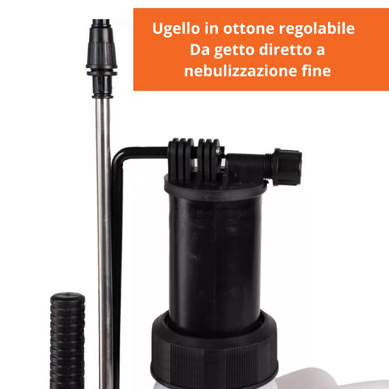 DE ROSA SHOP Pompa Irroratrice Batteria 16L 12V a spalla verderame