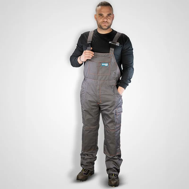Bormann Salopette Lavoro L/52 240g/mq Grigia